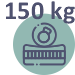 F Нагрузка 150 кг