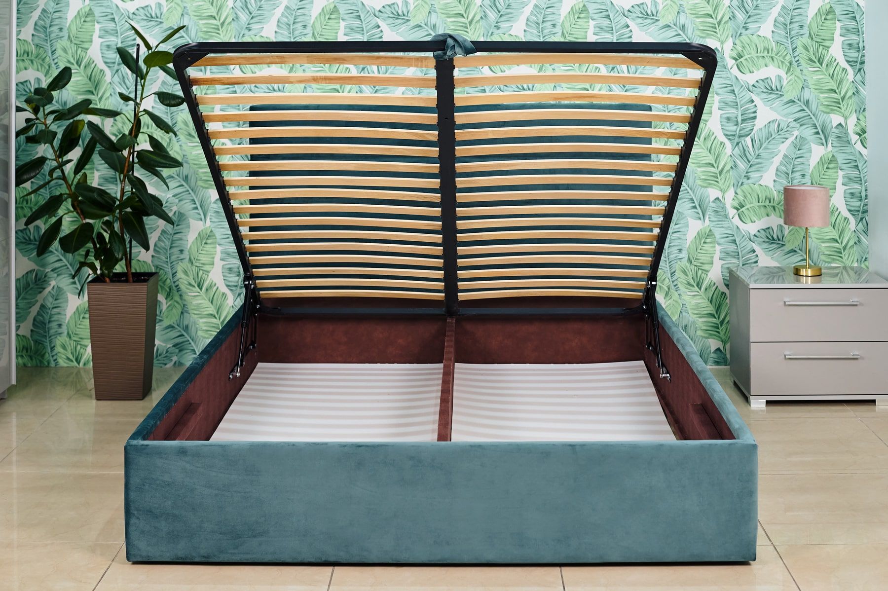Кровать-подиум с подъемным механизмом Edison (Эдисон) 160х200