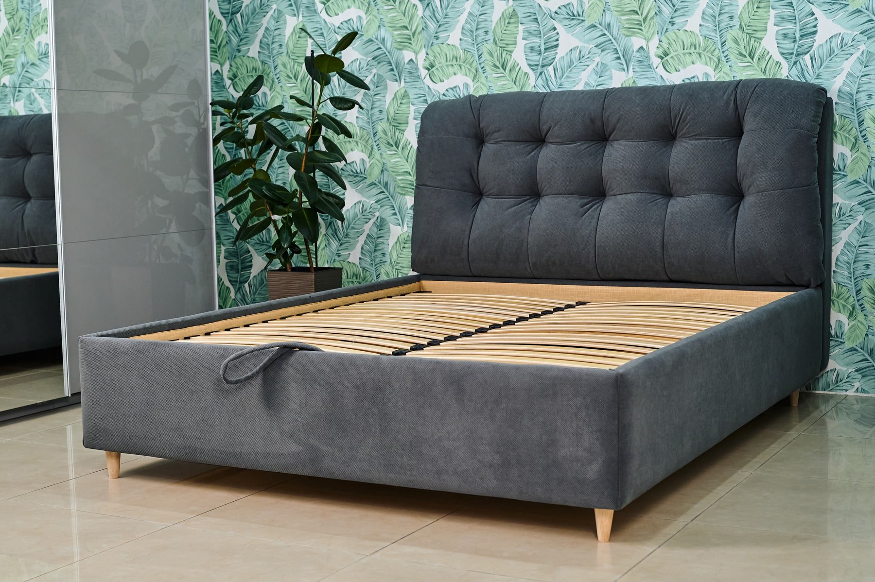Кровать-подиум с подъемным механизмом Emily premium (Эмили премиум) 160х200